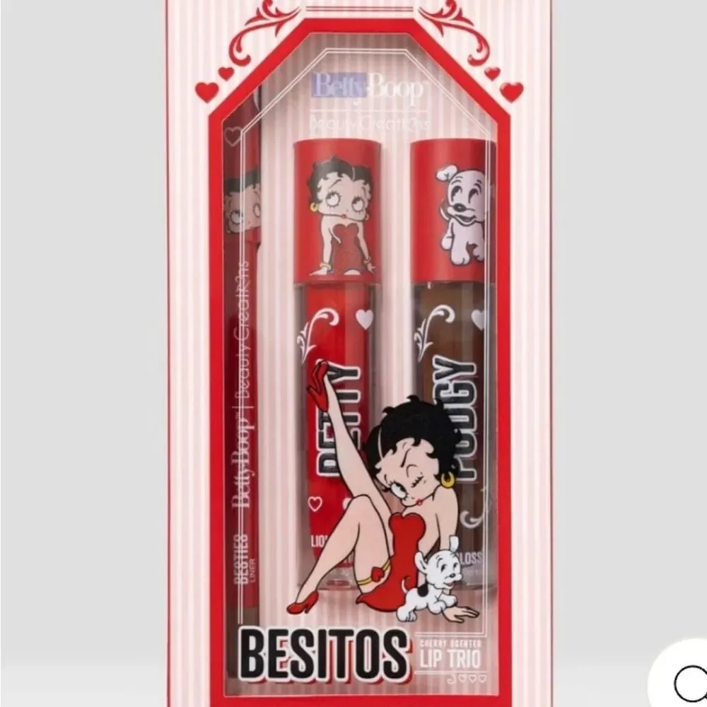 Beauty‎ Creations X  Betty Boop Besitos Lip Trio